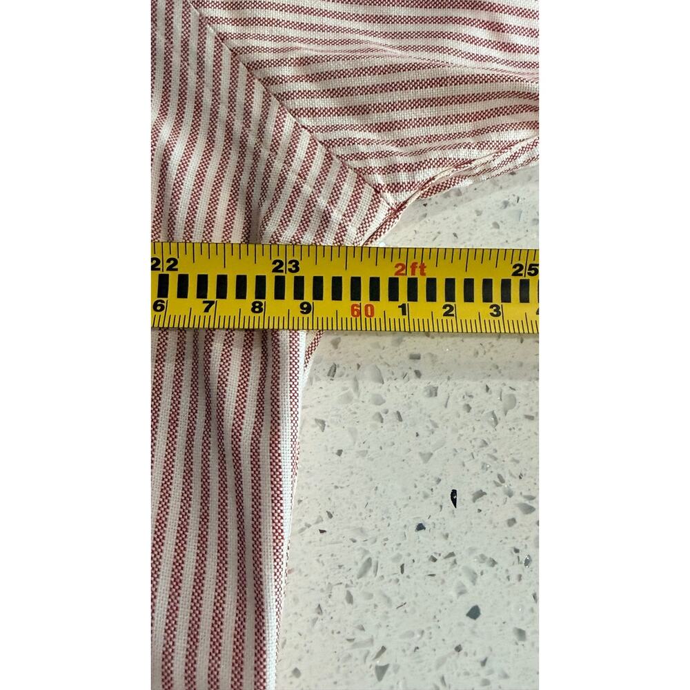 Vintage Jos A. Bank Striped Cotton Button Down Collar Shirt Size 16-35 - Picture 4 of 5